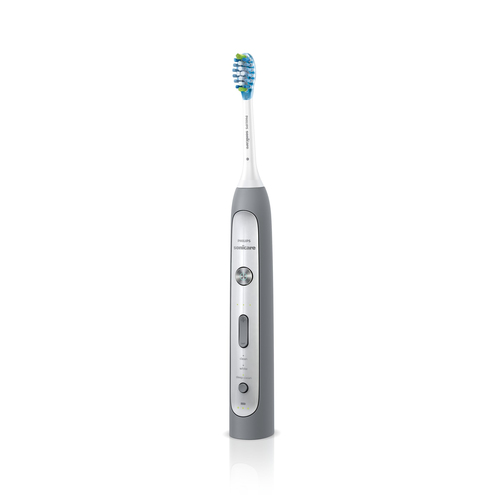 Philips Sonicare FlexCare Platinum HX9112/12 electric toothbrush Adult Sonic toothbrush Grey, White