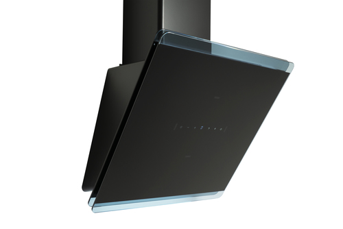 CDA EXG60BL cooker hood Wall-mounted Black 619 m³/h