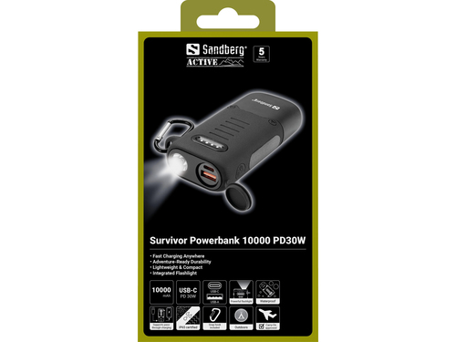 Sandberg Survivor Powerbank 10000 PD30W – image 4
