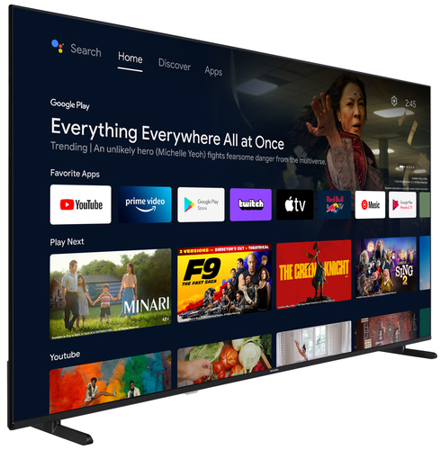 Salora 65UA550 TV 165.1 cm (65") 4K Ultra HD Smart TV Wi-Fi Black 250 cd/m² – image 3