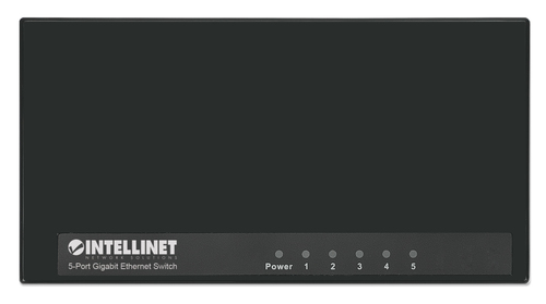 INTELLINET 5-Port Gigabit Ethernet Switch Desktop Kunststoff, afbeelding 6