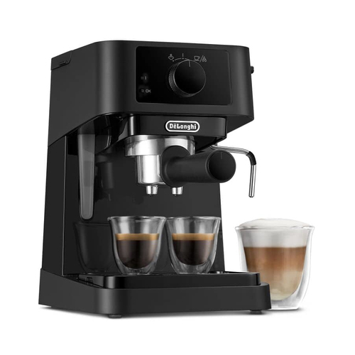 Delonghi De'Longhi Stilosa Traditional Pump Espresso Coffee Machine - Black - EC230.BK, Black - image 2