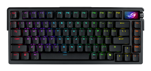 ASUS ROG Azoth Extreme teclado Juego USB + RF Wireless + Bluetooth QWERTZ Francés Negro