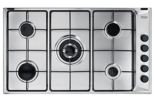 De’Longhi FLA 59 ASDV варочная поверхность Нержавеющая сталь Встроенный 86 cm Газовый 5 зона(ы)