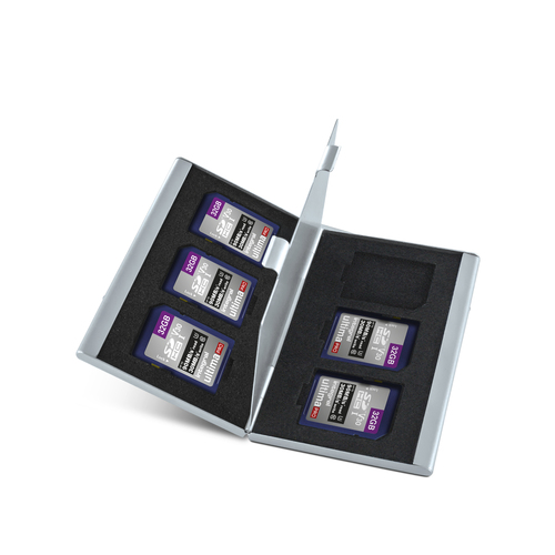 Integral 32GB 5PK SDHC UHS-1 U3 CL10 V30 UP TO R-90 W-30 MBS WITH METAL CARD CASE – image 2