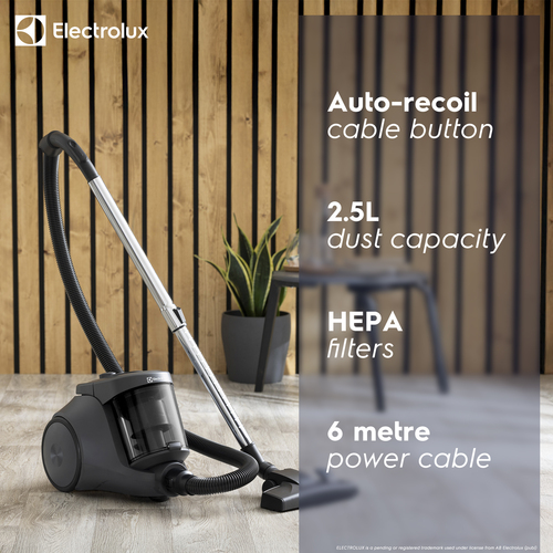 Electrolux Corded Cyclone Vacuum Cleaner Grey Grey - image 2