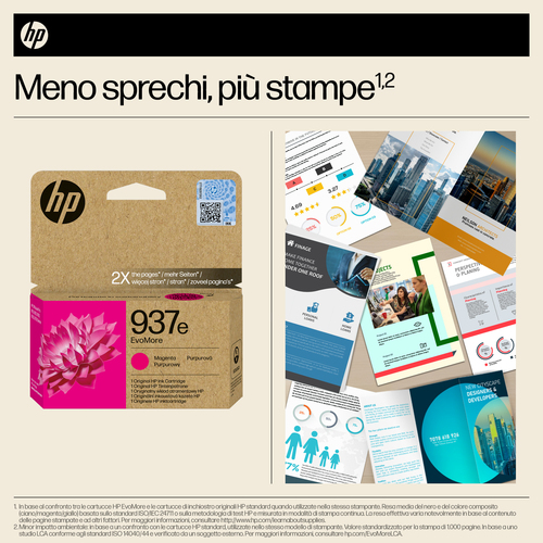 HP 937e – Cartuccia magenta originale