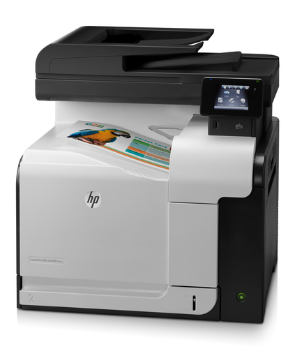 HP LaserJet Pro 500 color MFP M570dw, Print, copy, scan, fax, 50-sheet ADF; Scan to email/PDF; Two-sided printing – image 4