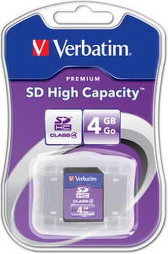 Verbatim SDHC Class 4