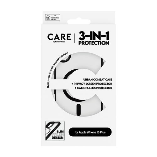 CARE by PanzerGlass Flagship 3-in-1 Privacy Bundle iPhone 16 Plus – Foto 4 von 7