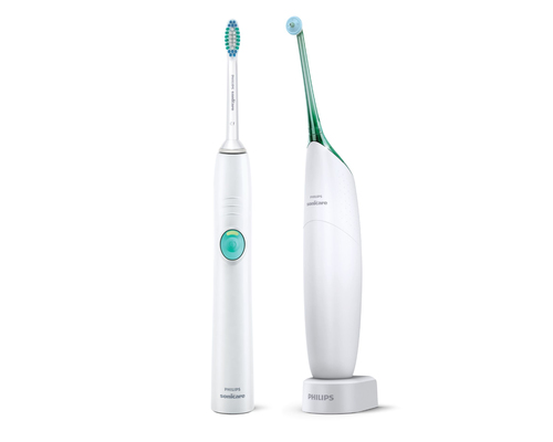 Philips Sonicare AirFloss HX8272/01 electric toothbrush Adult Sonic toothbrush Green, White