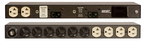 Vertiv XPR120-103D20TL5 power distribution unit (PDU) 12 AC outlet(s) 0U Black