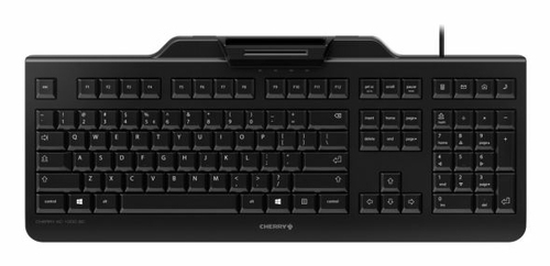 CHERRY JK-A0100US-2 клавиатура Обслуживание USB QWERTY Американский английский Черный