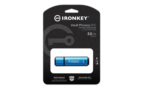 KINGSTON 32GB USB-C IronKey Vault 50C