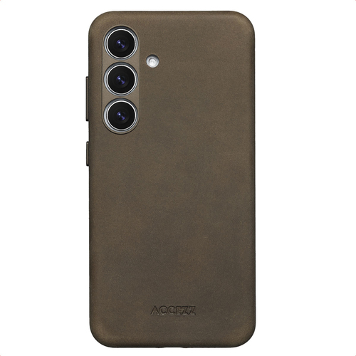 <p>Zowel jouw smartphone beschermen als hem een strakke look geven? De Accezz Vintage Leather Backcover met MagSafe is gemaakt van echt leder en geeft