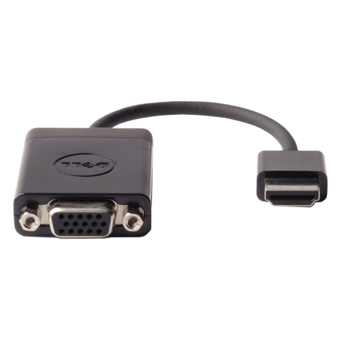 DELL DAUBNBC084 видео кабель адаптер 0,17 m VGA (D-Sub) Черный