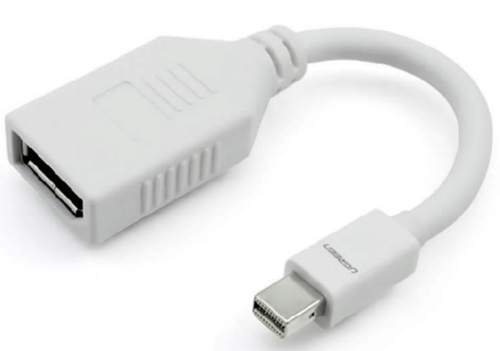 Ugreen 10445 видео кабель адаптер Mini DisplayPort DisplayPort Белый