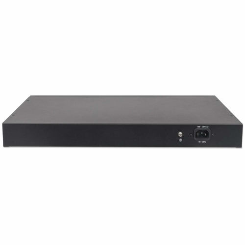 Intellinet 24-Port Web-Managed 2 SFP Ports, 24 x ports, IEEE 802.3at/af Power over ( / ), 2 x SFP, Endspan, 19 Rackmount Switch 24-porte Gigabit PoE+ – billede 5