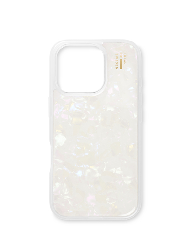 iDeal of Sweden Pearlised Case iPhone 16 Pro White