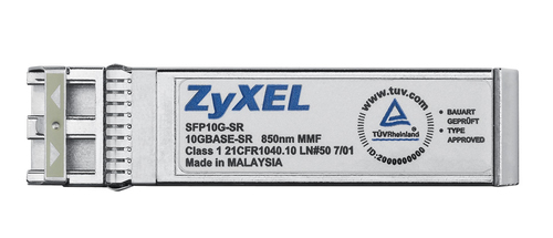 Zyxel SFP10G-SR red modulo transceptor Fibra óptica 10000 Mbit/s SFP+ 850 nm