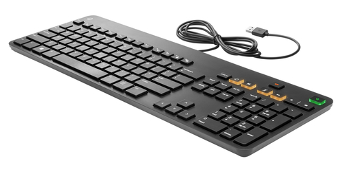 HP K8P74AA keyboard Office USB Black – image 2