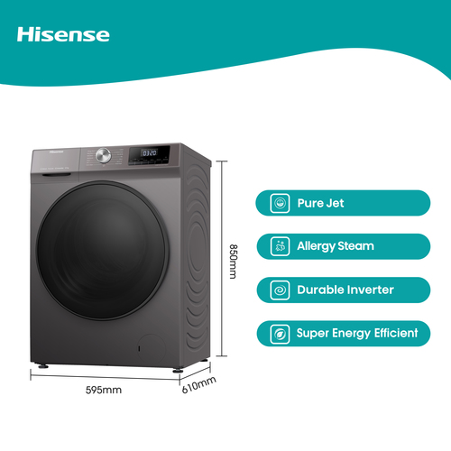 Hisense WFQA1014EVJMT washing machine Front-load – image 6