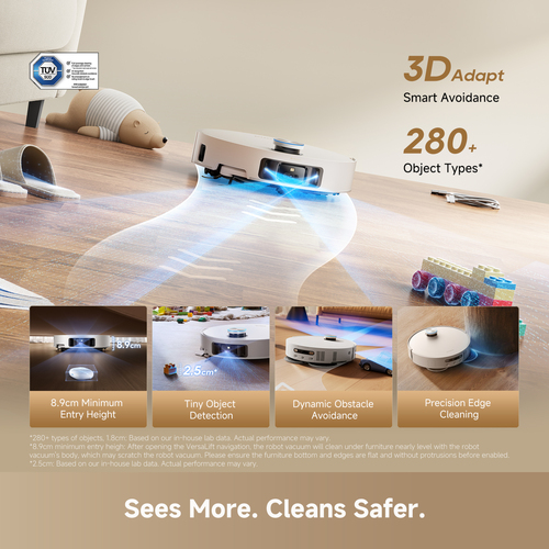 Dreame L60 Ultra smart robot vacuum & mop - white – image 3