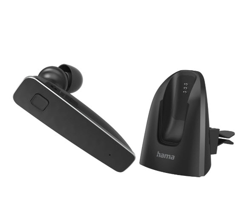 Hama MyVoice2100 Гарнитура Беспроводной Заушины Calls/Music Bluetooth Зарядная стойка Черный
