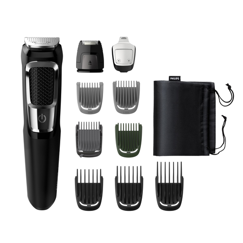 Philips MULTIGROOM Series 5000 MG3750/33 hair trimmers/clipper Black, Chrome Lithium-Ion (Li-Ion)