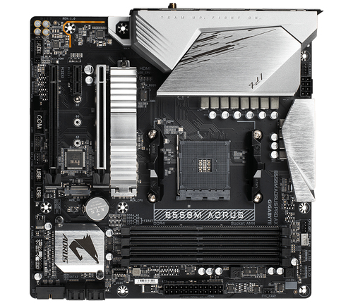 GIGABYTE B550M AORUS PRO AX материнская плата AMD B550 Разъем AM4 Микро ATX