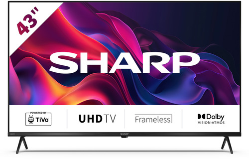 Sharp 43GK4245E 109.2 cm (43") 4K Ultra HD Smart TV Wi-Fi Black