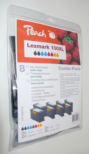 Peach 315297 ink cartridge 8 pc(s) Black, Cyan, Magenta, Yellow