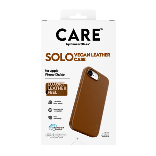 PanzerGlass CARE™ by PanzerGlass® Solo Case Brown iPhone 17e | 16e – image 3
