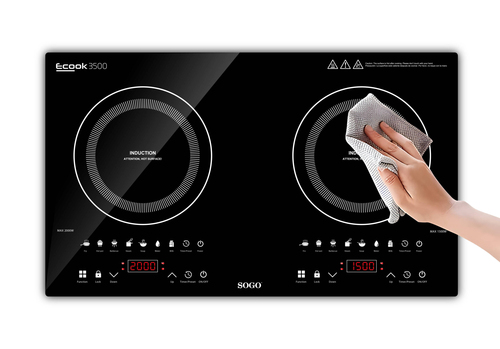 Sogo COC-SS-10247 hob Black Countertop – image 3