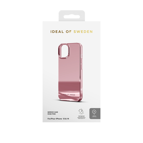iDeal of Sweden Mirror Case MagSafe iPhone 13 / 14 Mirror Rose Pink – image 4