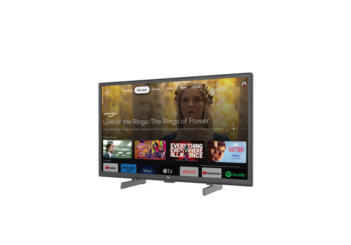 IOPLEE TKO24GTV TV 61 cm (24") HD Smart TV Wi-Fi Grey 130 cd/m² – image 2