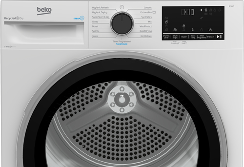 Beko B3T49241DW 9kg Heat Pump Tumble Dryer with Sensor Programmes – image 4