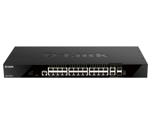 1520 SERIES SMART MANAGED 24PORT GB SWITCH W/ 2 SFP+ 2 10GBE