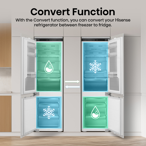 Hisense RB5B250SSWC1 177cm Integrated 60/40 Frost Free Fridge Freezer - image 7