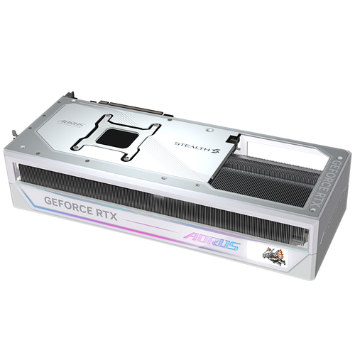 GIGABYTE AORUS GeForce RTX 5090 STEALTH ICE 32G grafische kaart, afbeelding 2