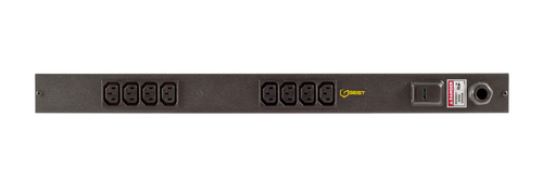 Vertiv EGVHVKB082-104C13UK-V блок распределения питания 8 розетка(и) Черный