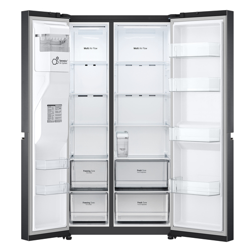 LG NatureFRESH™ GSLV71MCTF American Fridge Freezer – image 3