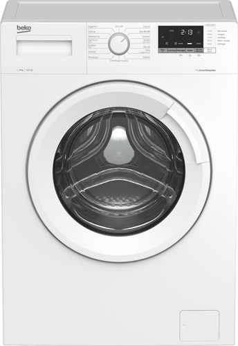 Beko WUX81232WI/IT стиральная машина Фронтальная загрузка 8 kg 1200 RPM Белый