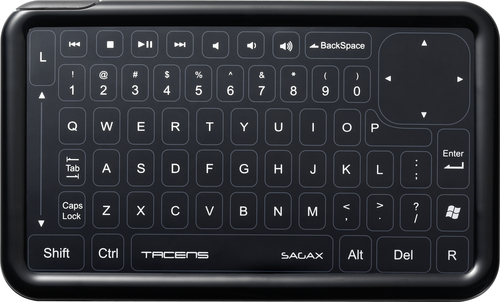 Tacens Sagax keyboard TV RF Wireless QWERTY Black – image 3
