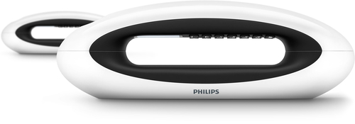 Philips MIRA M5652WG/FR telephone Caller ID Black, White – image 2