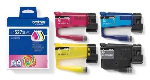 Brother LC527XLVAL Ink Cartridge High Yield Value Pack Cmyk LC527XLVAL - image 4