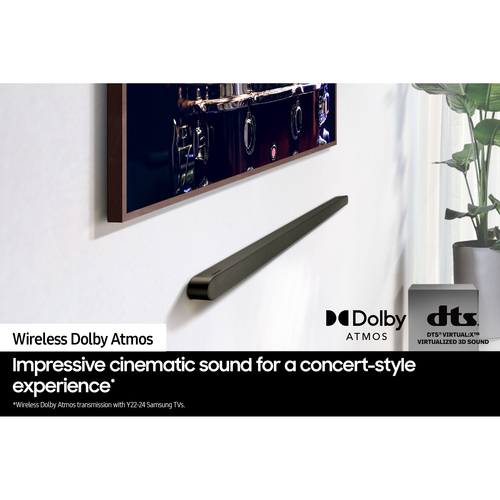Samsung HW-S700D 3.1 Soundbar with Wireless Subwoofer - Titan Black, Black - image 8
