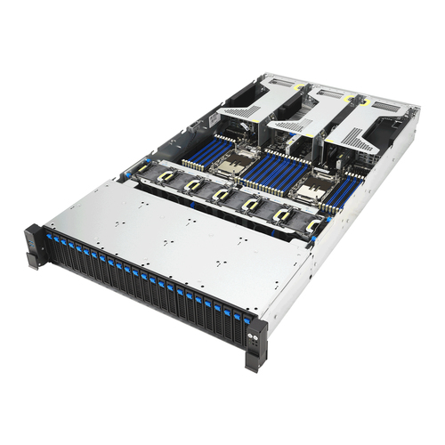 ASUS RS720-E12-RS24G Rack (2U) Zwart, Zilver, afbeelding 4