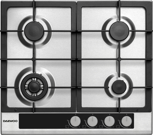 Daewoo H6G41M1IT hob Stainless steel Built-in