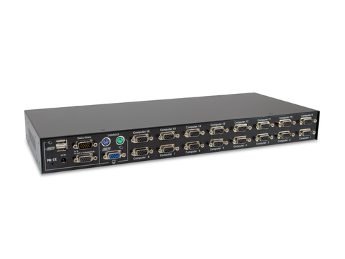 Level One KVM-3216 16-Port PS/2-USB VGA KVM Switch, afbeelding 2